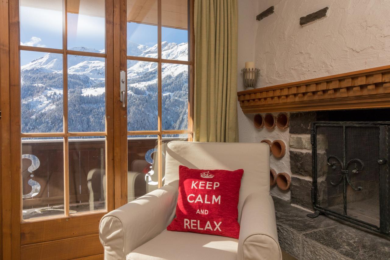 Chalet Bergkristall Wengen Exterior foto