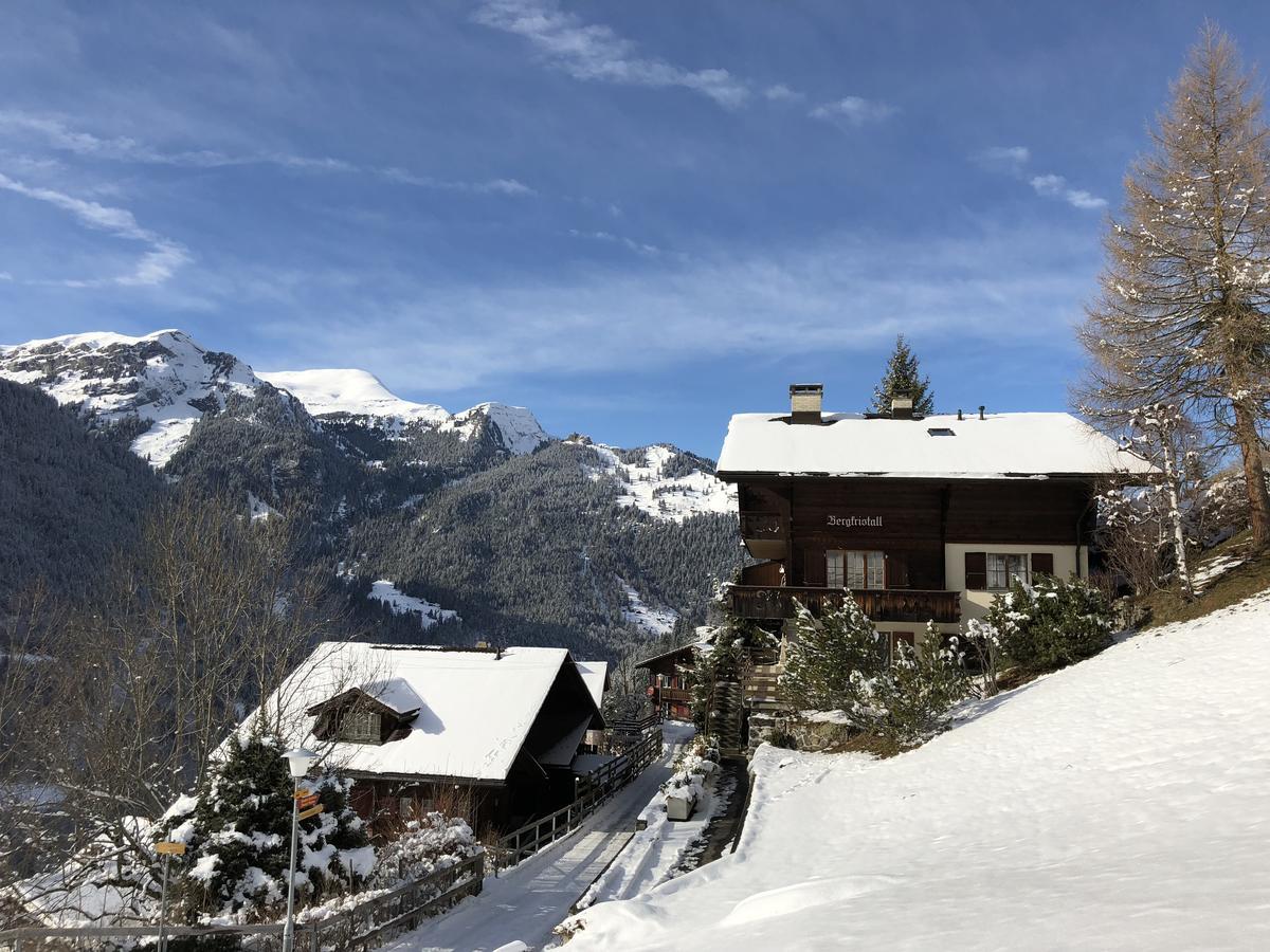 Chalet Bergkristall Wengen Exterior foto